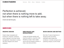 Tablet Screenshot of cuboctaedro.eu
